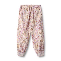 Wheat trousers Sara - Carousels and flowers